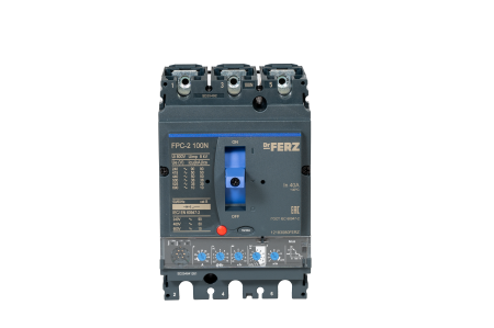 FPC-26- N- 100-ML6/3P  40А Ir=0,4-1,0In, Isd=1,5-10Ir, Ii=600A Tsd=0,1-0,4c 50кА MCCB селективный ML6